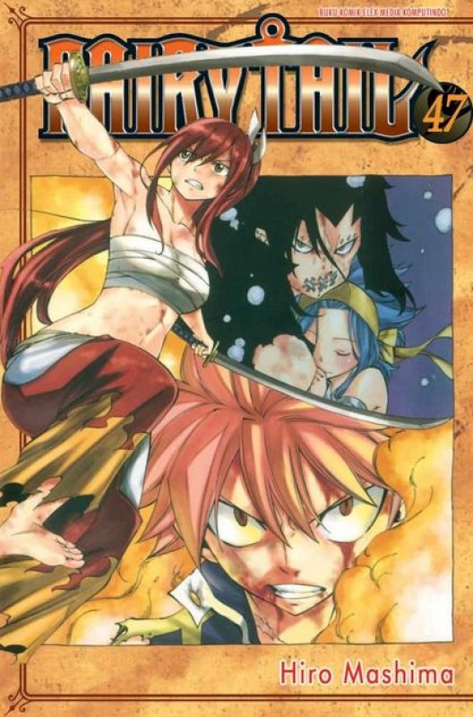 Cover Buku Fairy Tail 47