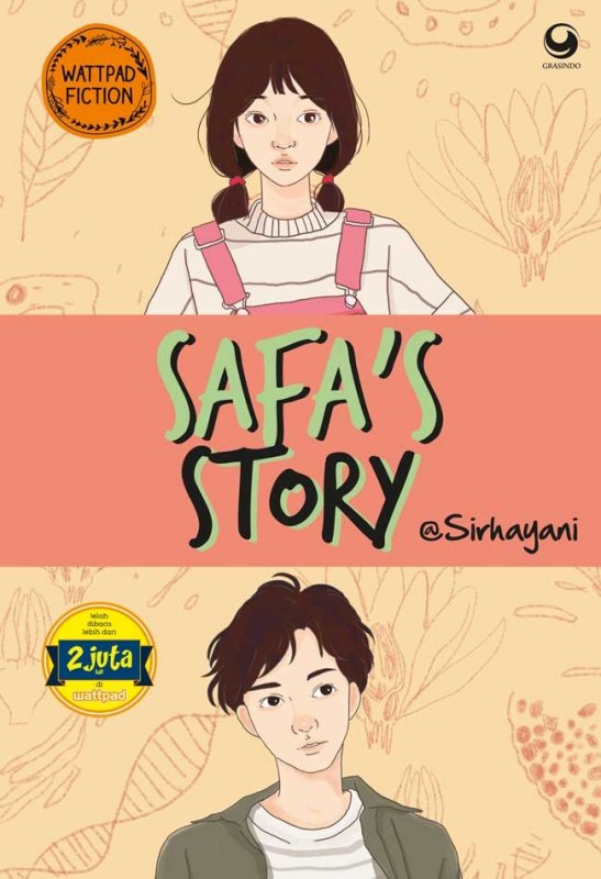 Cover Buku Safa s Story