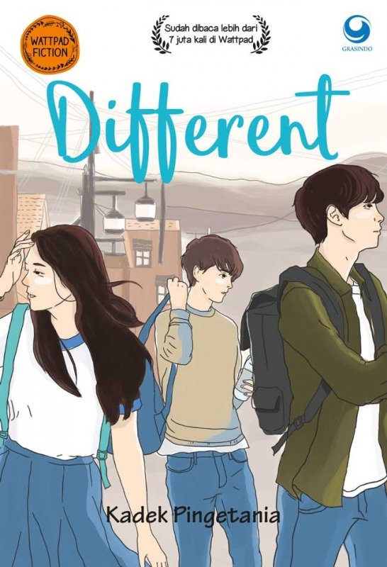 Cover Buku Different