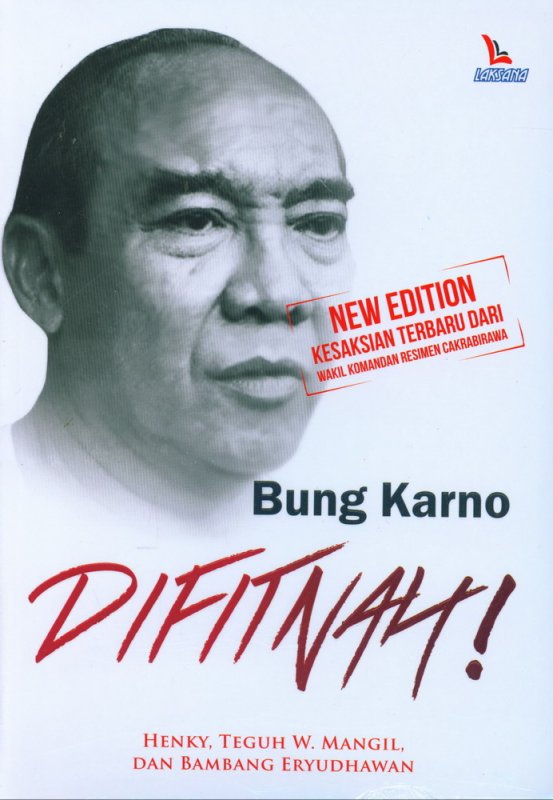 Cover Buku Bung Karno Di Fitnah New Edition