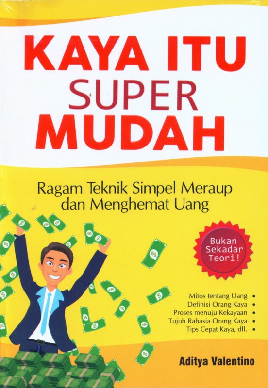 Cover Buku Kaya Itu Super Mudah