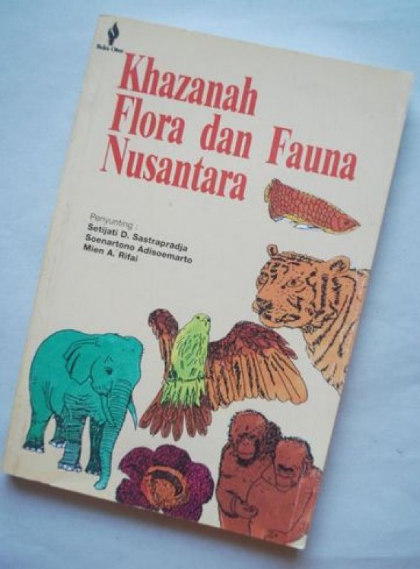 Cover Buku Khazanah Flora Dan Fauna Nusantara