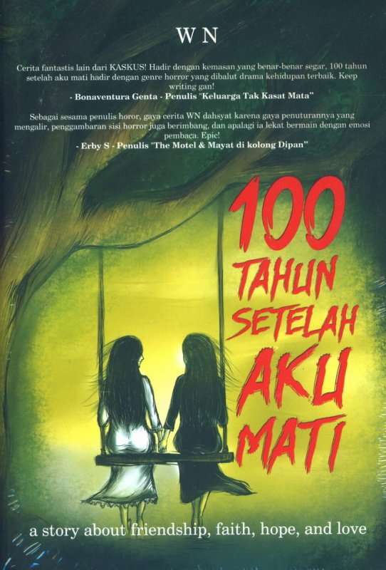 Cover Buku 100 Tahun Setelah Aku Mati