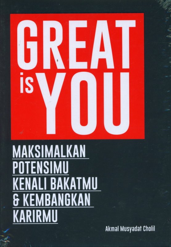 Cover GREAT is YOU
