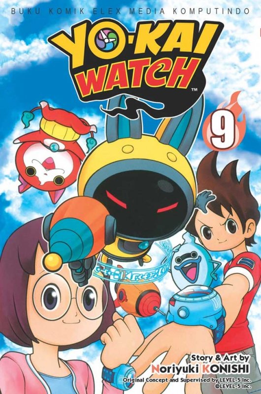 Cover Buku Yokai Watch Vol. 9