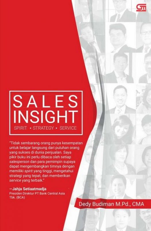 Cover Buku Sales Insight, Spirit, Strategy, Service