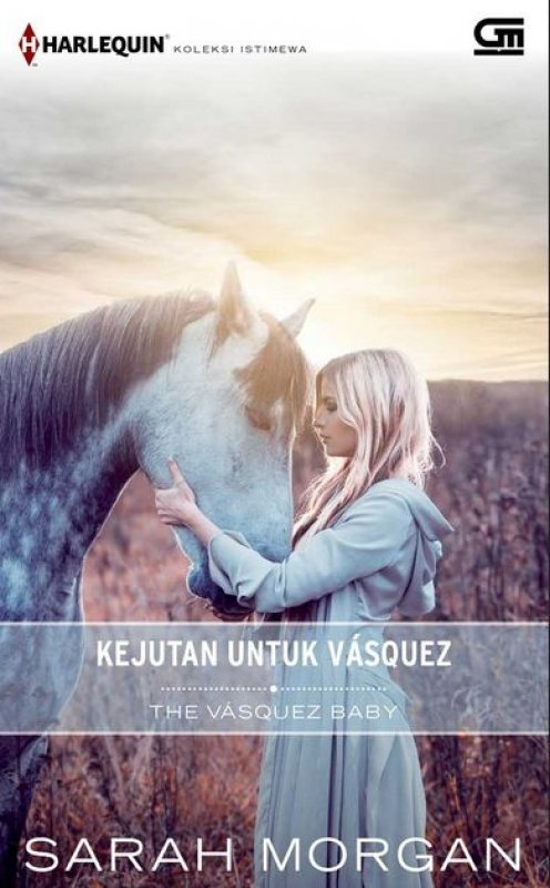 Cover Buku Harlequin: Kejutan untuk Vasquez (The Vasquez Baby)