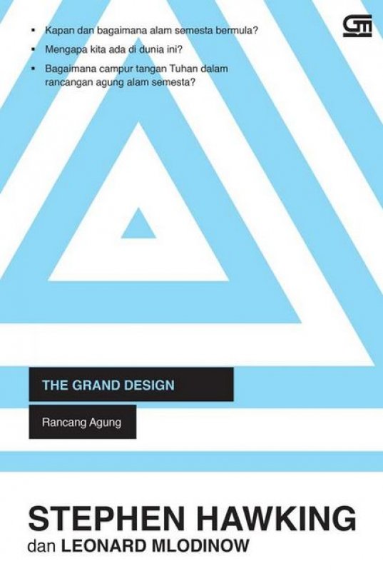 Cover Buku The Grand Design, Rancang Agung