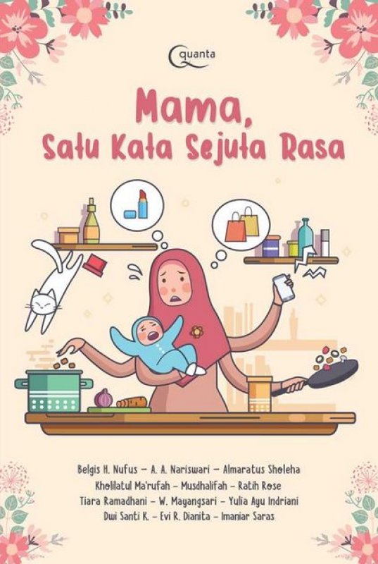 Cover Buku Mama, Satu Kata Sejuta Rasa