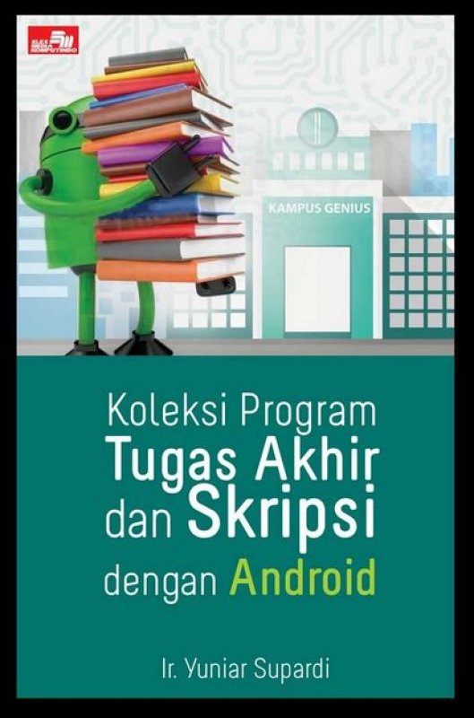 Cover Buku Koleksi Program Tugas Akhir Dan Skripsi dengan Android