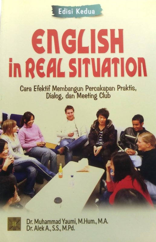 Cover Buku English in Real Situation