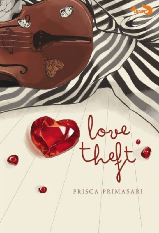 Cover Buku Love Theft [Edisi TTD + Free Key chain]