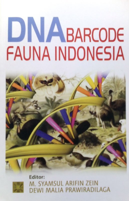 Cover Buku DNA Barcode Fauna Indonesia