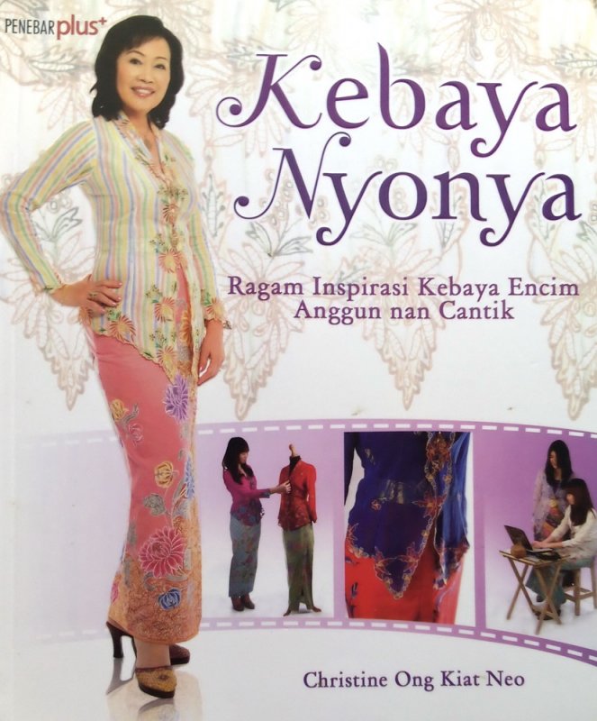 Cover Buku Kebaya Nyonya