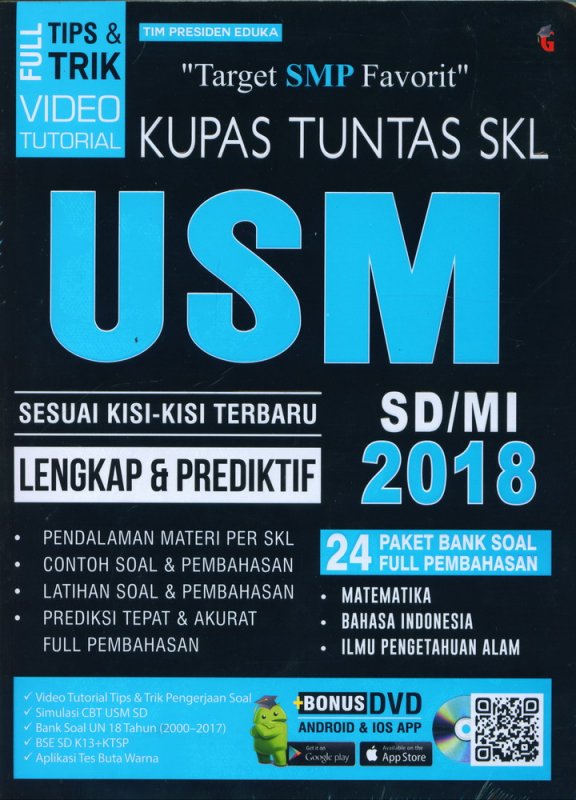 Cover Buku Kupas Tuntas SKL USM SD/MI 2018