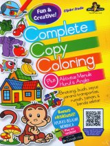 Complete Copy Coloring Plus Aktivitas Menulis Huruf & Angka