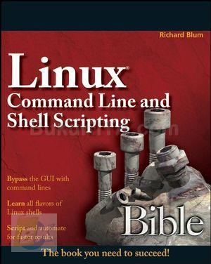 Cover Buku Linux Command Line And Shell Scripting Bible