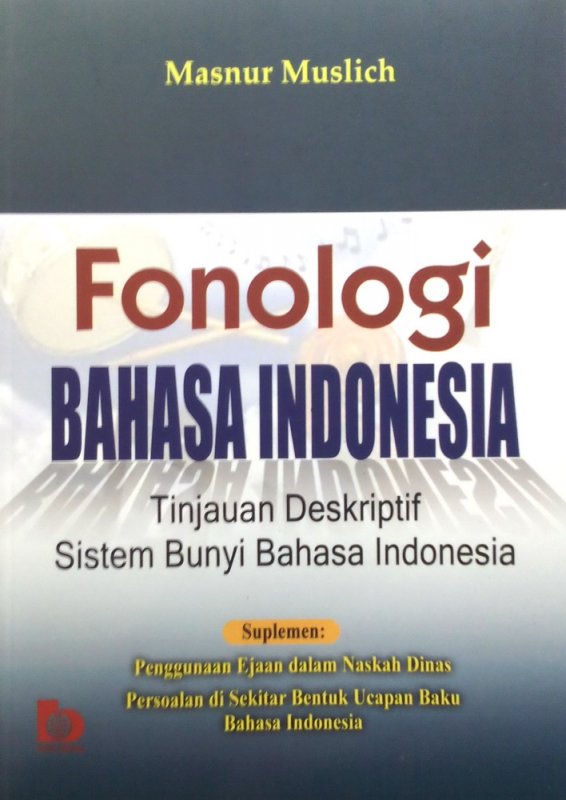 Cover Buku Fonologi Bahasa Indonesia