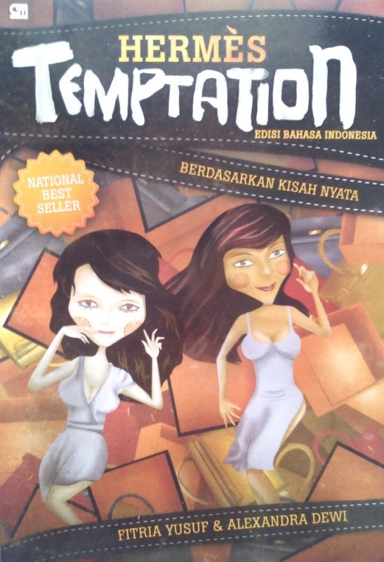 Cover Buku Hermes Temptatation Edisi Bahasa Indonesia