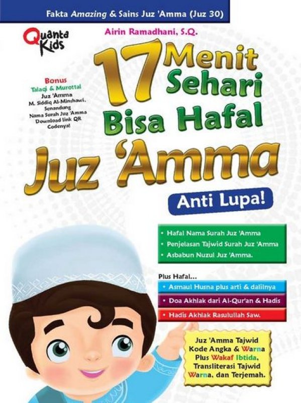 Cover Buku 17 Menit Sehari Bisa Hafal Juz Amma
