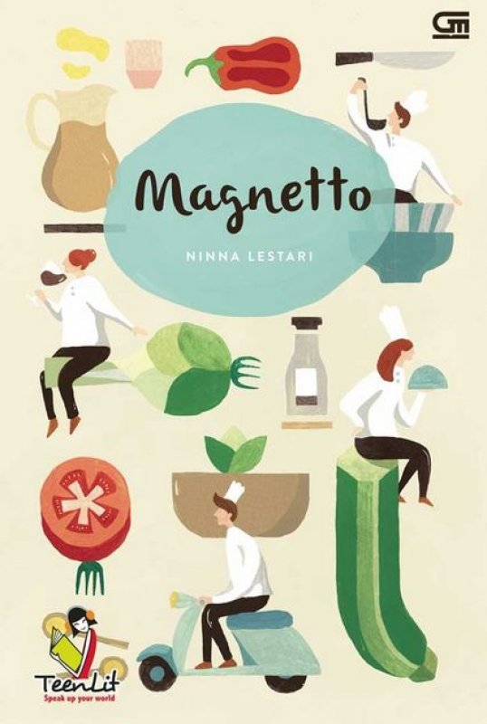Cover Buku Teenlit: Magnetto
