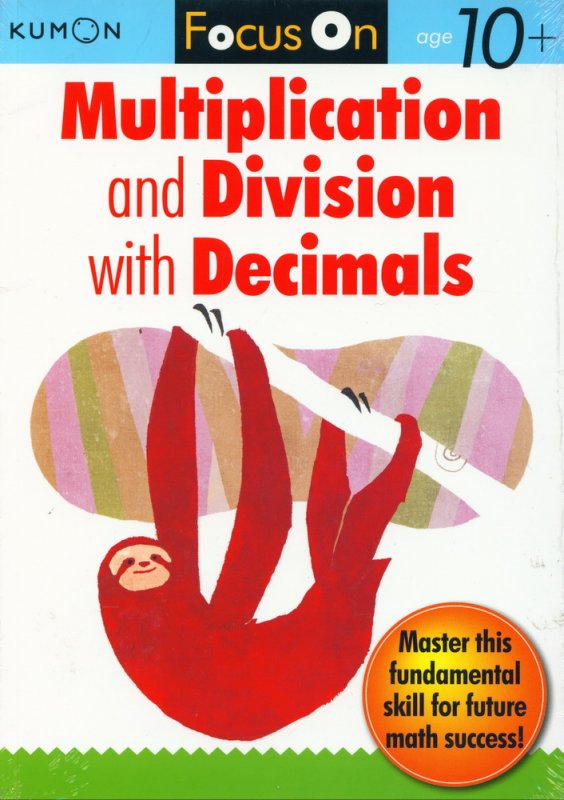 Cover Buku Focus on Multiplication and Division with Decimals (english version)