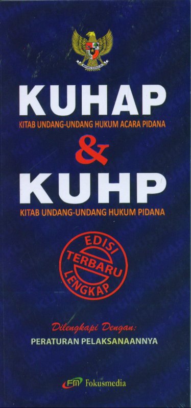 Cover Buku KUHAP & KUHP Edisi Lengkap