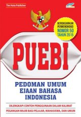 PUEBI (Pedoman Umum Ejaan Bahasa Indonesia)