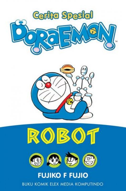 Cover Buku Cerita Spesial Doraemon : Robot