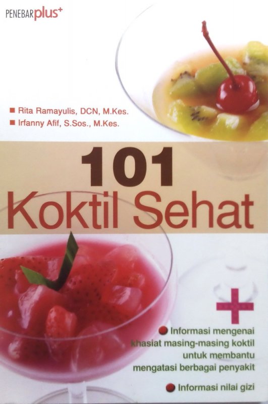 Cover Buku 101 Koktil Sehat (Disc 50%)
