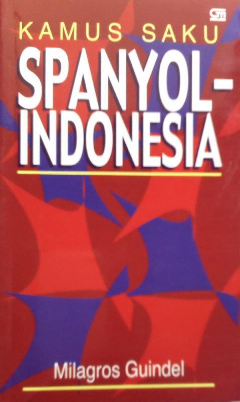 Cover Buku Kamus Saku Spanyol-Indonesia