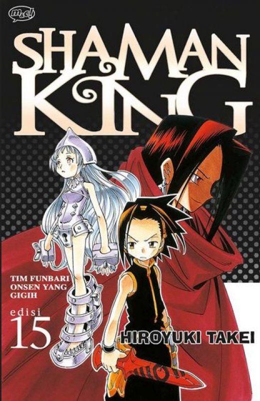 Cover Buku Shaman King 15