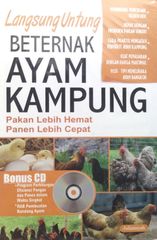 Cover Buku Langsung Untung Beternak Ayam Kampung