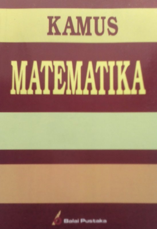 Cover Buku Kamus Matematika