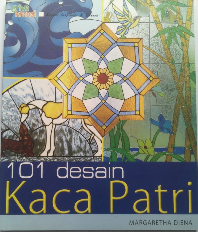 Cover Buku 101 Desain Kaca Patri