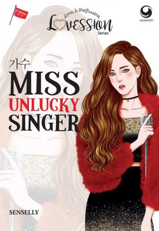 Cover Buku Lovession Series: Miss Unlucky Singer