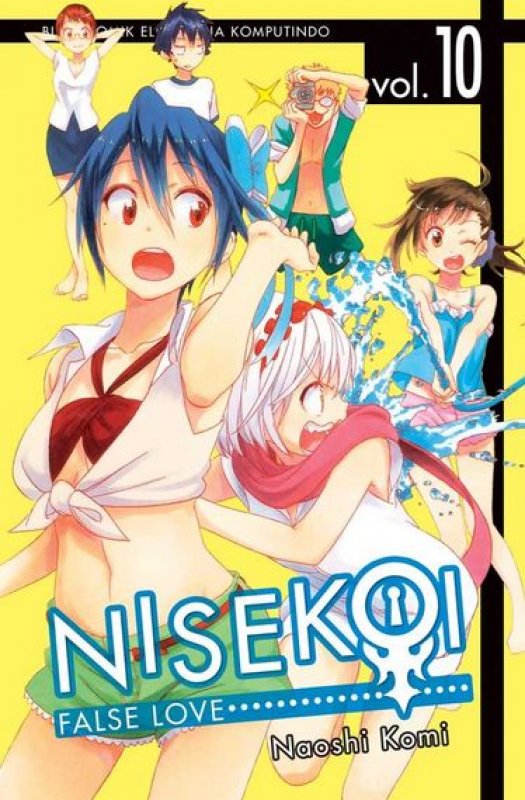 Cover Buku Nisekoi : False Love 10