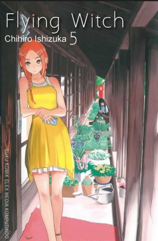 Cover Buku Flying Witch 5