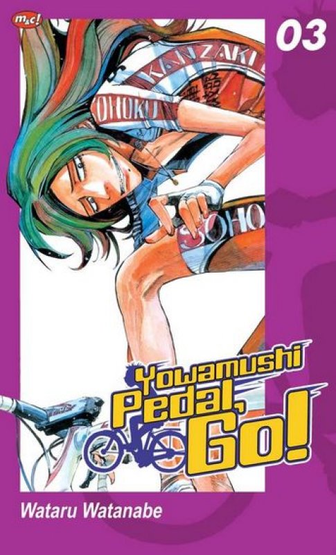 Cover Buku Yowamushi Pedal, Go! 03