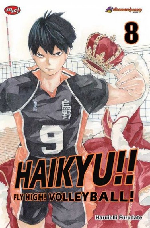 Cover Buku Haikyu!! Fly High! Volleyball! 08