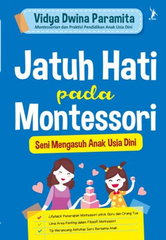 Cover Buku Jatuh Hati pada Montessori [Edisi TTD + Bonus Voucher]