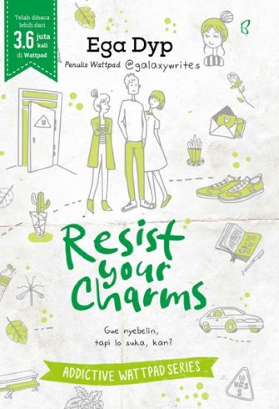 Cover Buku Resist Your Charms
