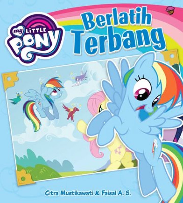 Cover Buku My Little Pony: Berlatih Terbang