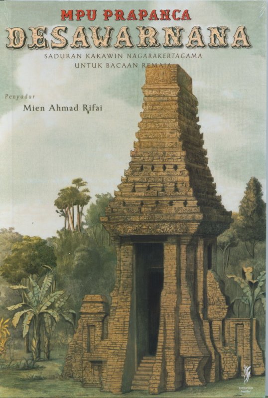 Cover Buku Desawarnana (Saduran Kakawin Nagarakertagama Untuk Bacaan Remaja)