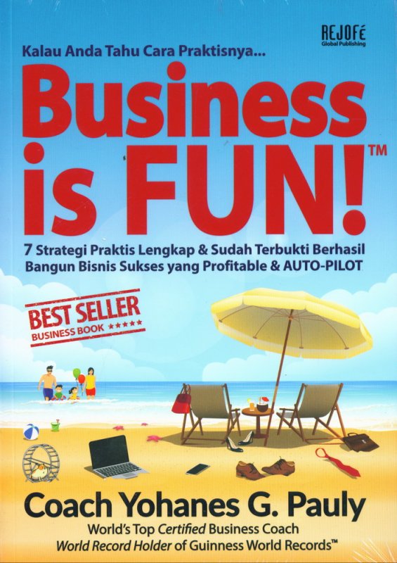 Cover Buku Business is Fun