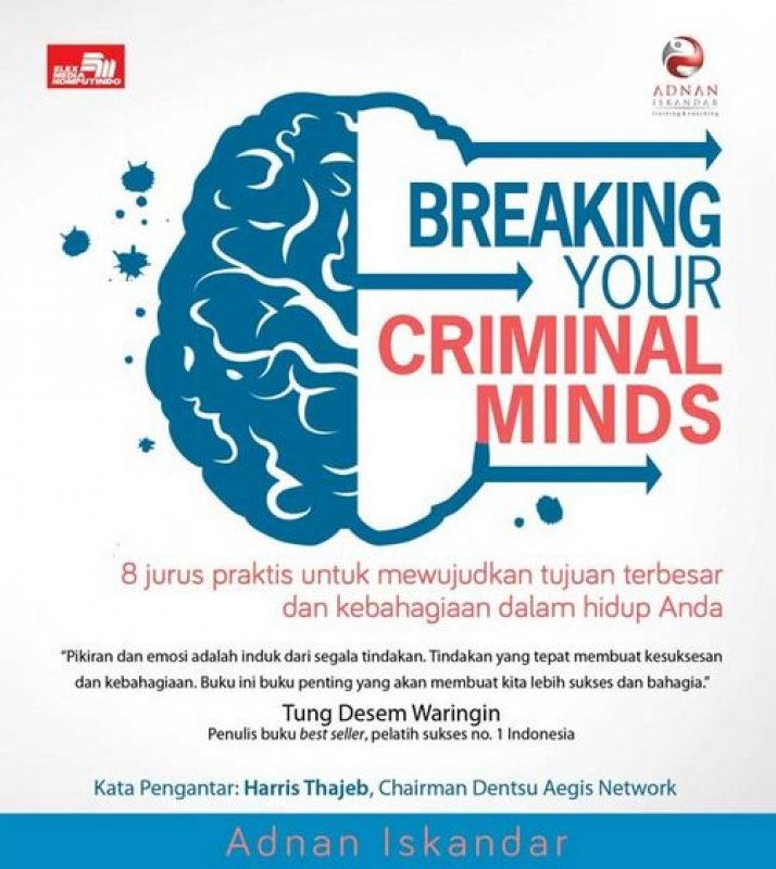 Cover Buku Breaking Your Criminal Minds