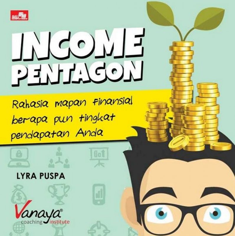 Cover Buku Income Pentagon: Rahasia Merancang Hidup Mapan