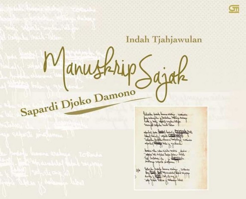 Cover Buku Manuskrip Sajak (Limited Edition)
