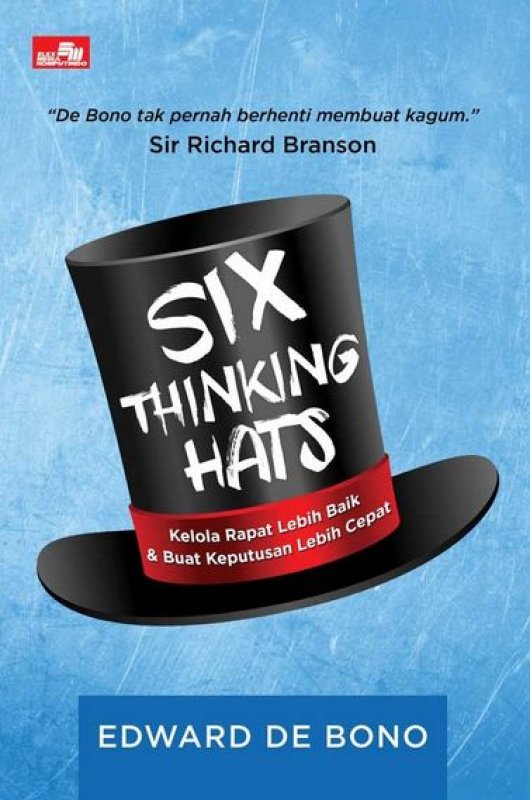 Cover Buku Six Thinking Hats Edward de Bono