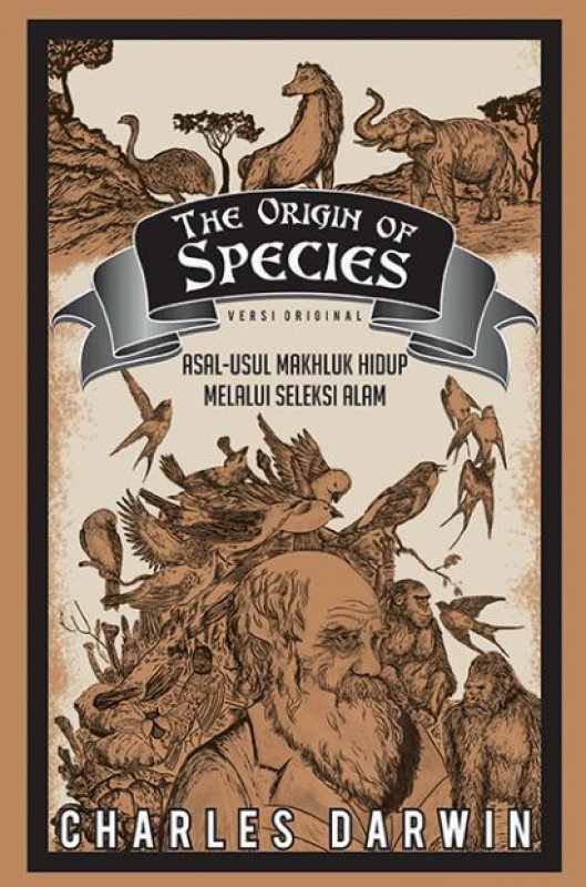 Cover Buku The Origin of Species (Hard Cover)
